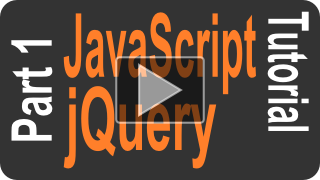 JavaScript jQuery Tutorial part 1
