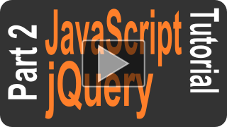 JavaScript jQuery Tutorial part 2