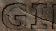 GIMP Engraved Text
