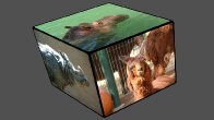 GIMP 2.8 Photos on a Cube