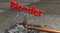 Blender Water Balancing Text Animation