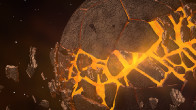 Blender Planet Bursting into Pieces