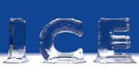 Blender Ice Text