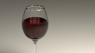 Blender Morphing Wine Glass