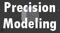 Blender Precision Modeling